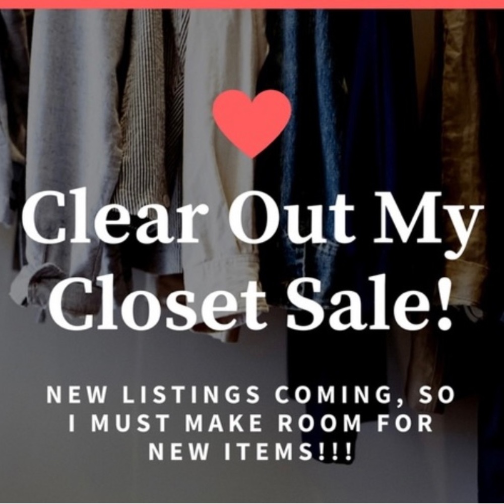 CLOSET clear out📣